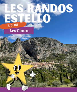 RANDO ESTELLO - Les Claux [4-6 Ans]