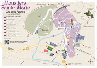Plan Moustiers-Sainte-Marie